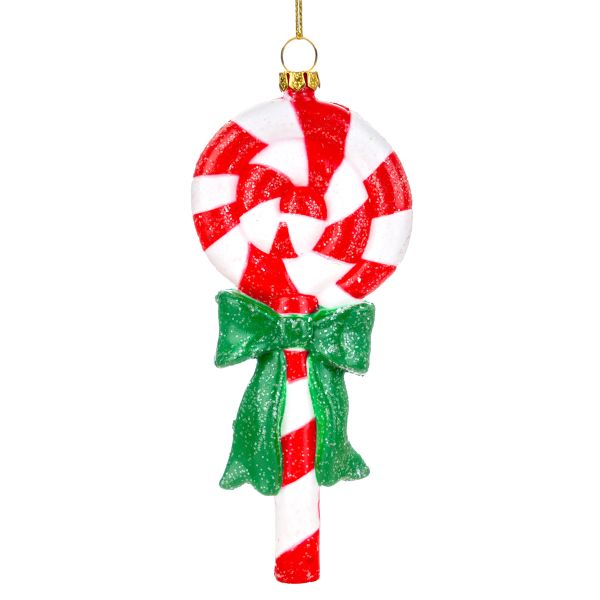 Addobbo Natalizio Lollipop Welcome Home Gift 18 cm