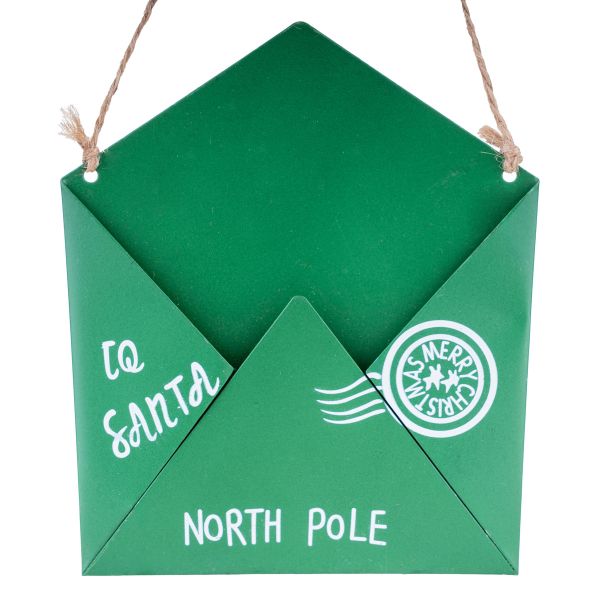 Addobbo Natalizio porta lettere Wonders Box 12 cm
