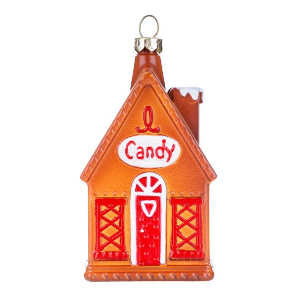 Addobbo Natalizio Gingerbread Candy House 10 cm