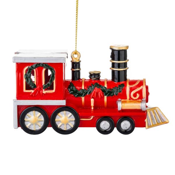 Addobbo Natalizio Black Asteroid Locomotive 12 cm