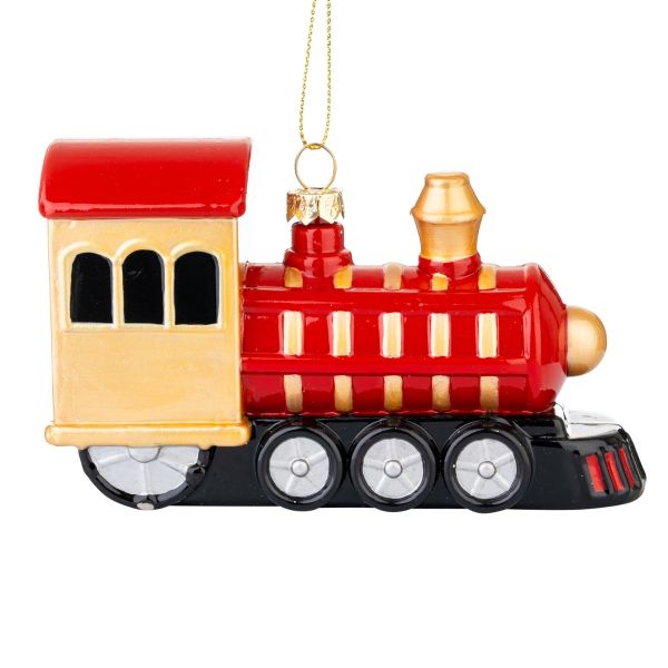 Addobbo Natalizio Magical Engine Locomotive 13 cm