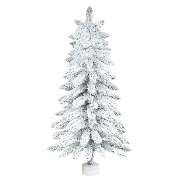 Mini Albero di Natale innevato artificiale Alpet 90 cm