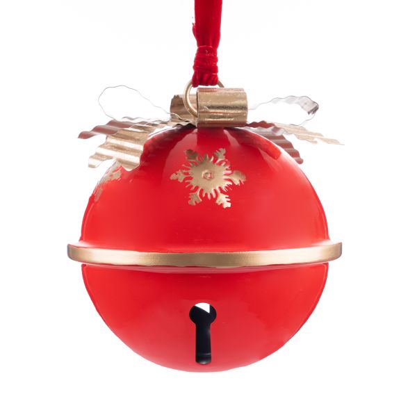 Addobbo Natalizio Campana rossa Soul Sound 18 cm