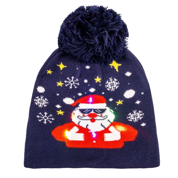 Cappello invernale natalizio per bambino Ready for Santa