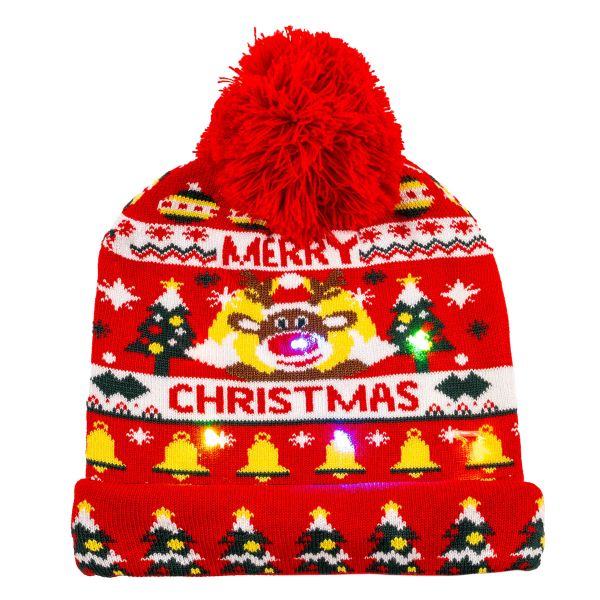 Cappello invernale natalizio per bambino Christmas Waiting