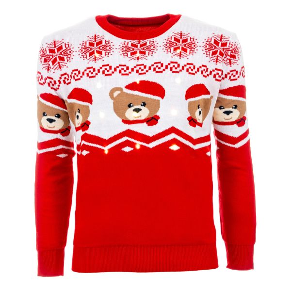 Maglione Natalizio per bambini Orsetti Abbracciatutti-3/4 Anni