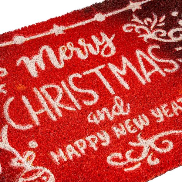 Zerbino di Natale Happy Christmas Holidays 60 cm