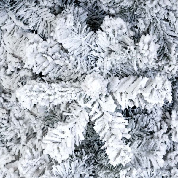 Albero di Natale innevato artificiale Monte Bianco-180 cm