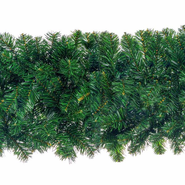 Festone di Natale verde abete Cours Julien 180 cm