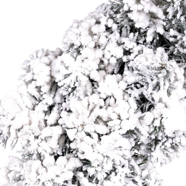 Ghirlanda Natalizia Innevata Silverpine 50 cm