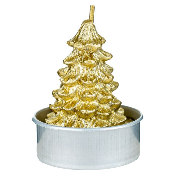 Set 6 Candele Tealight Albero di Natale Symphonies of Dreams