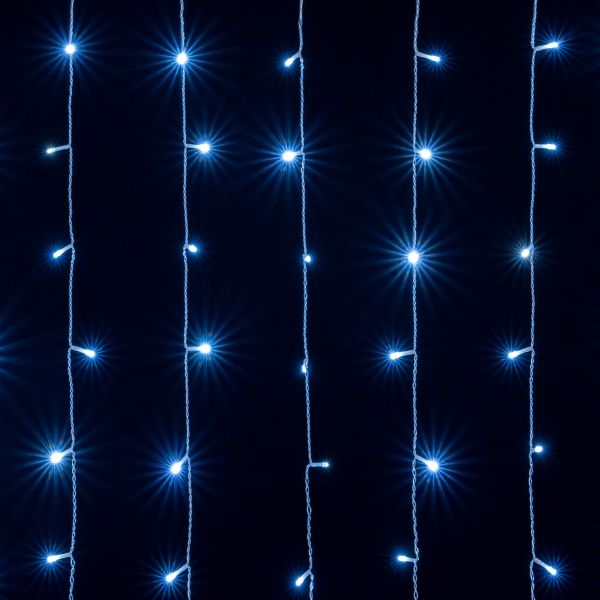 Tenda luminosa Iras 192 Led 3 x 1 Mt - Bianco freddo