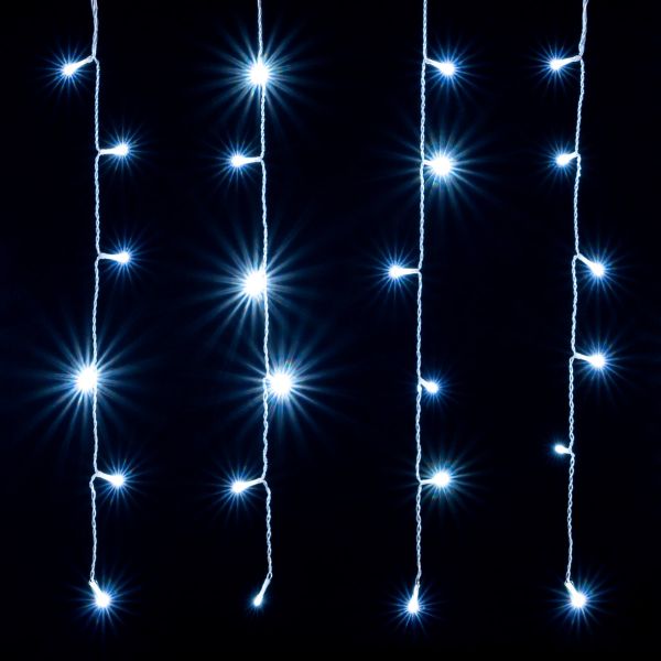 Tenda luminosa Neat 192 Led 5 x 0,6 Mt - Bianco freddo
