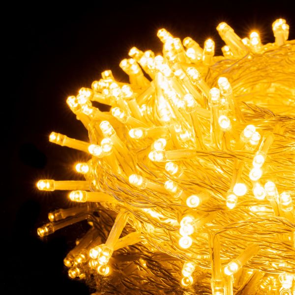 Catena luminosa Cygnus  500 Led 25 Mt - Bianco Caldo