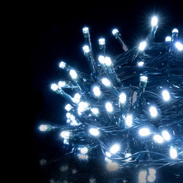 Catena luminosa Orion 100 Led 5 Mt - Bianco Freddo