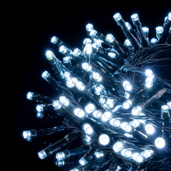 Catena luminosa Auriga  300 Led 15 Mt - Bianco Freddo