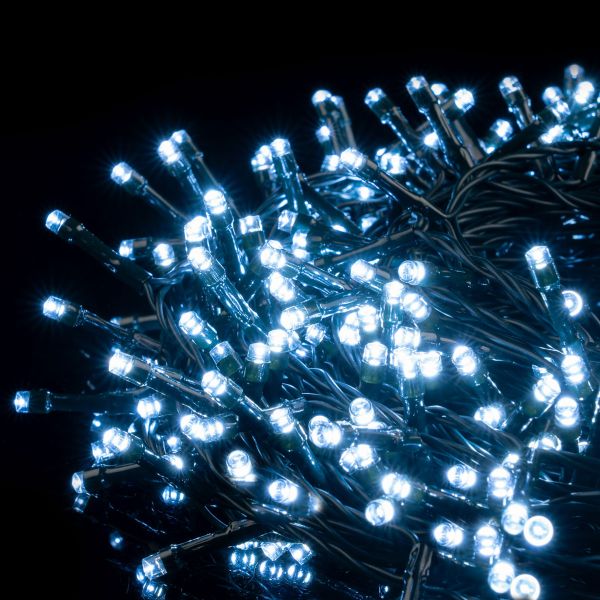 Catena luminosa Andromeda  500 Led 25 Mt - Bianco Freddo