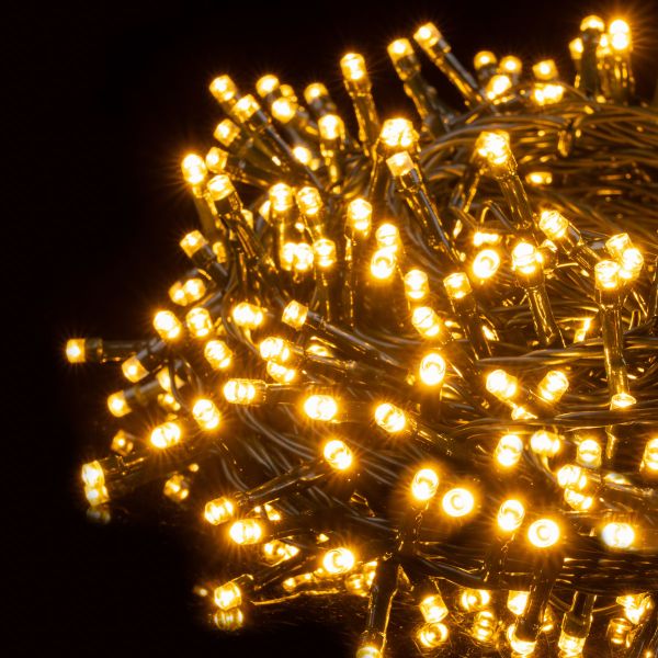 Catena luminosa Andromeda  500 Led 25 Mt - Bianco Caldo