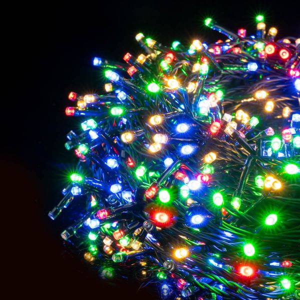 Catena luminosa Pegasus  1000 Led 50 Mt - Multicolor