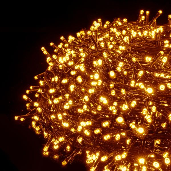 Catena luminosa Hydra 2000 Led 100 Mt - Bianco Caldo