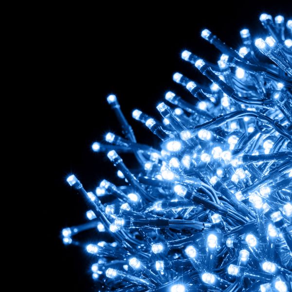Catena luminosa cluster Aries 500 Led 10 Mt - Bianco Freddo