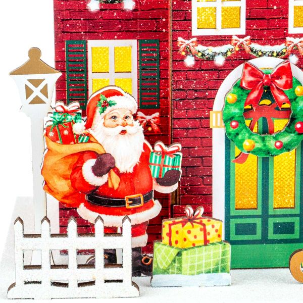 Casetta di Natale Gift Giving Night 24 cm