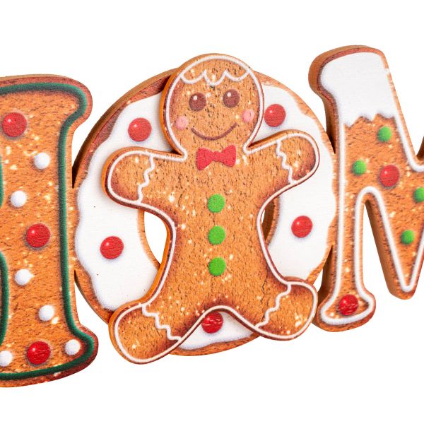 Fuoriporta Natalizio Sweet Gingerbread Signboard of House 23 cm