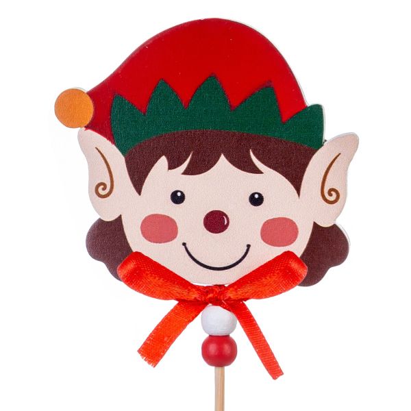 Addobbo Natalizio Elf Face Decoration 28 cm