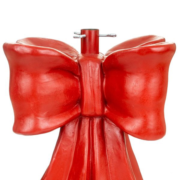 Base Albero di Natale Fiocco Rosso Leggendario 45 cm
