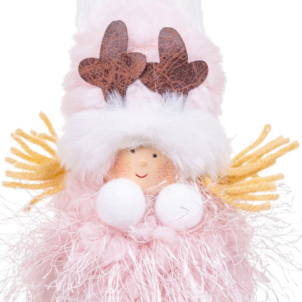 Addobbo Natalizio Boy of Pink Wind 15 cm