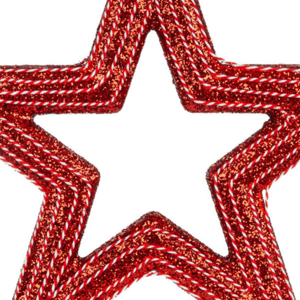 Fuoriporta Natalizio Red Star of Infinite Desires 43 cm