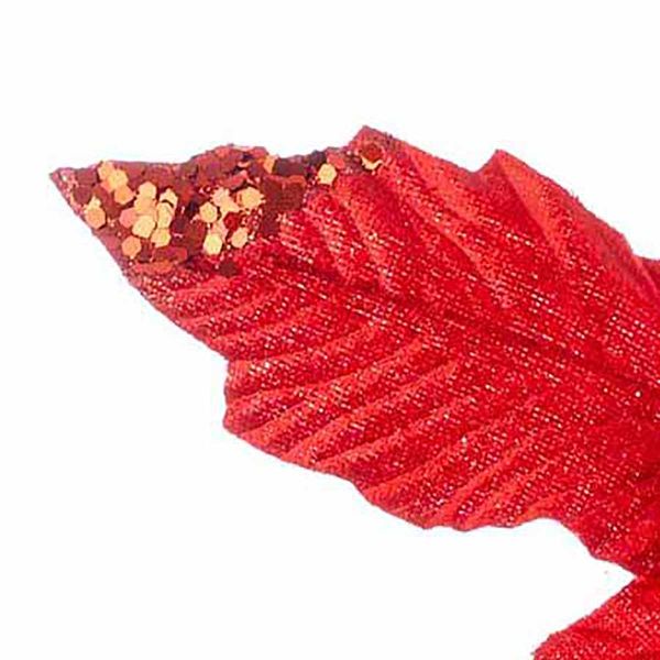 Fiore di Natale rosso Foret en Automne 23 cm
