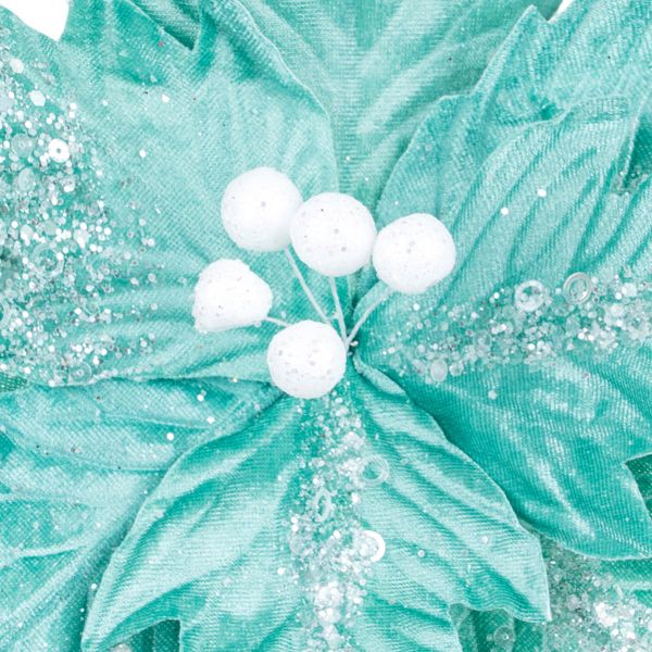 Fiore di Natale tiffany Scintilla di Fata 33 cm