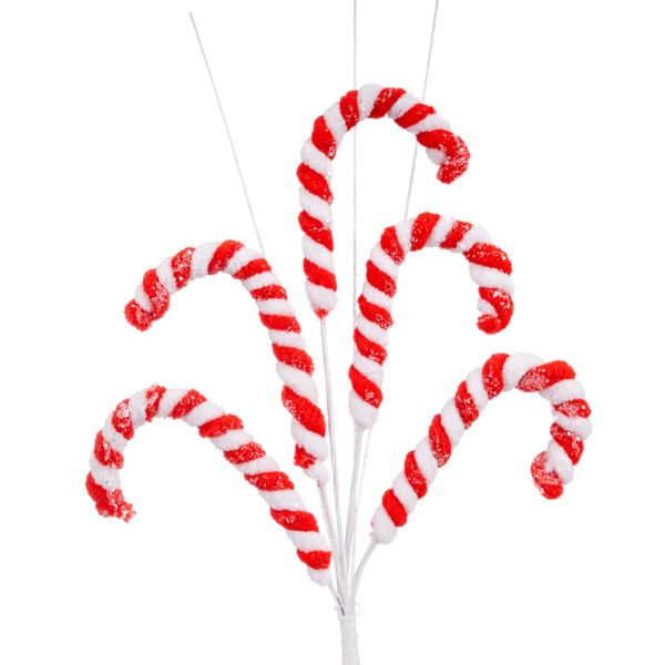 Addobbo Natalizio Sugar Branch Christmas Fairy Tale 26 cm