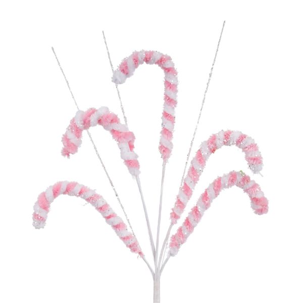 Addobbo Natalizio Pink and White Branch of Forgiveness 26 cm