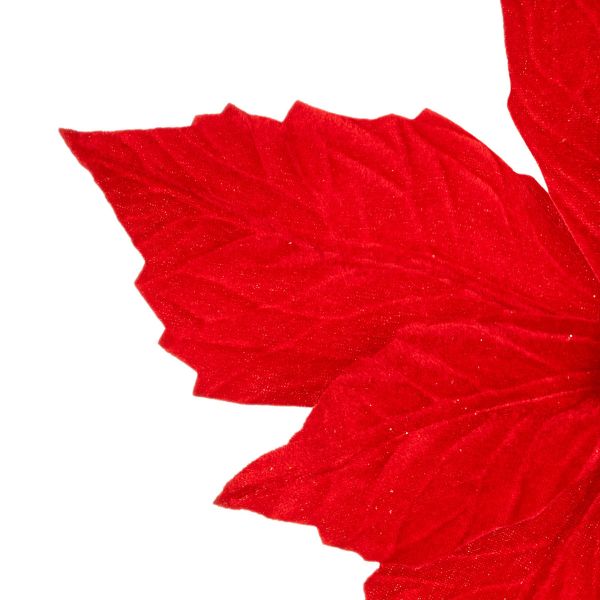 Fiore di Natale rosso la Vie en Rouge 30 cm