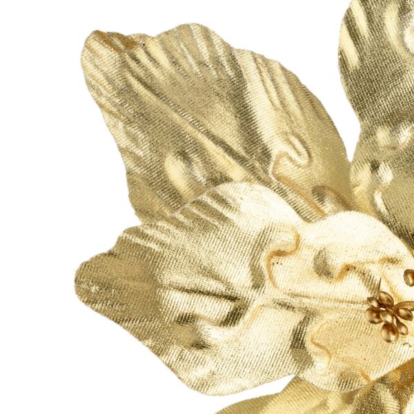 Fiore di Natale oro Collier de Comète 26 cm