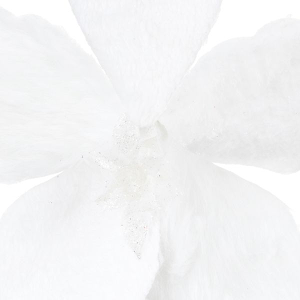 Fiore di Natale bianco White Snow Waterfall 24 cm
