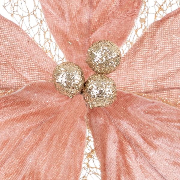 Fiore di Natale rosa Sweetness of Nature 30 cm