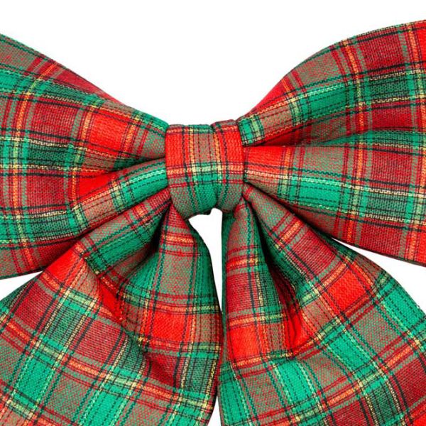 Fiocco puntale in tartan Glamis 44 cm