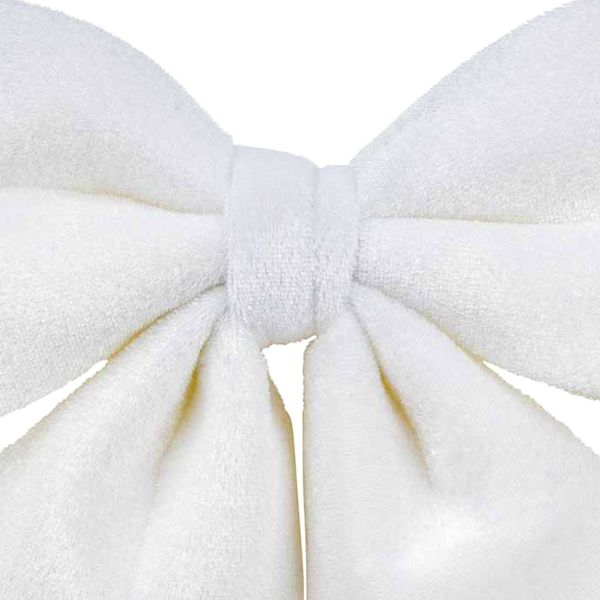 Fiocco Natalizio Pure Love White Bow 16 cm