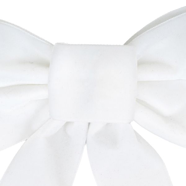 Set 2 Fiocchi Natalizi Cornice di Luna 22 cm