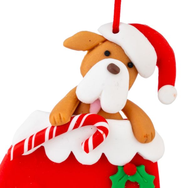 Addobbo Natalizio Cute Doggie for Lekta 9 cm