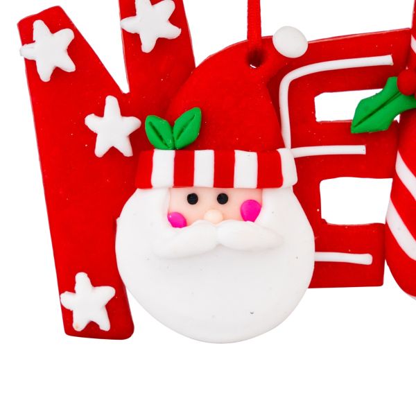 Addobbo Natalizio la Douce Ecriture de Noel 8 cm 