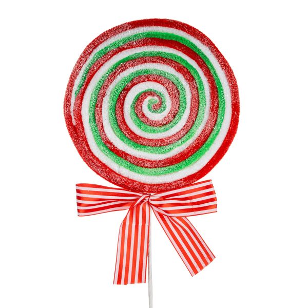 Addobbo Natalizio Lecca Lecca Christmas in Wonderland 65 cm