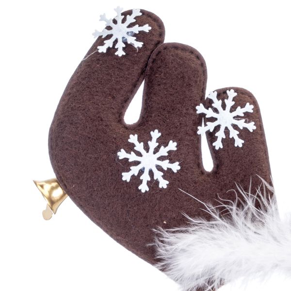 Frontino di Natale cuoio Reindeer Chocolate Surprise