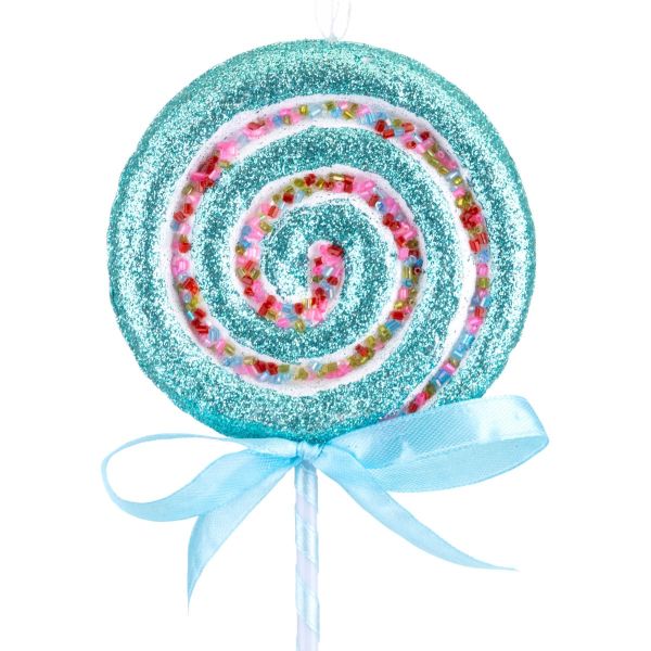 Addobbo Natalizio Mountain Spiral Lollipop 37 cm
