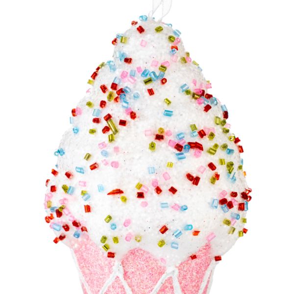 Addobbo Natalizio Color Party Ice Cream 14 cm