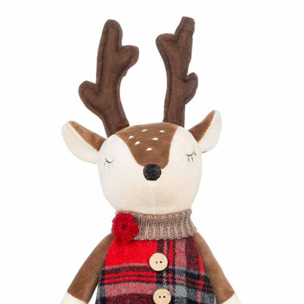 Renna tartan distinta Mirta 58 cm