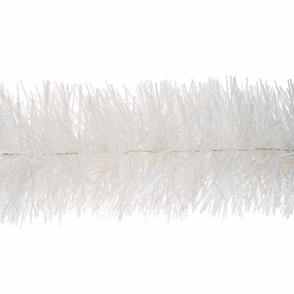 Festone di Natale in bianco Haut Marais 200 cm